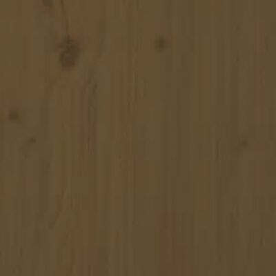 vidaXL Πλαίσιο Κρεβατιού Μελί 180 x 200 εκ. Μασίφ Ξύλο Super King