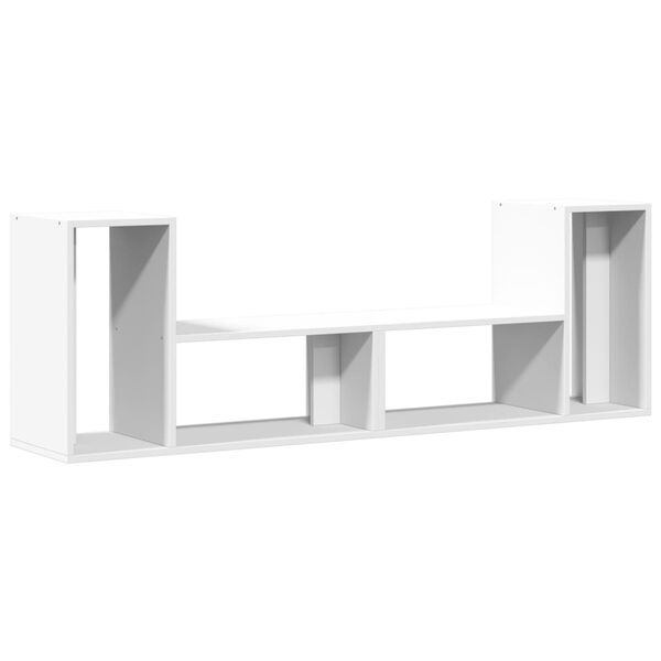 vidaXL Έπιπλα Τηλεόρασης 2 τεμ. Λευκά 75x30x50 εκ. Επεξεργασμένο Ξύλο