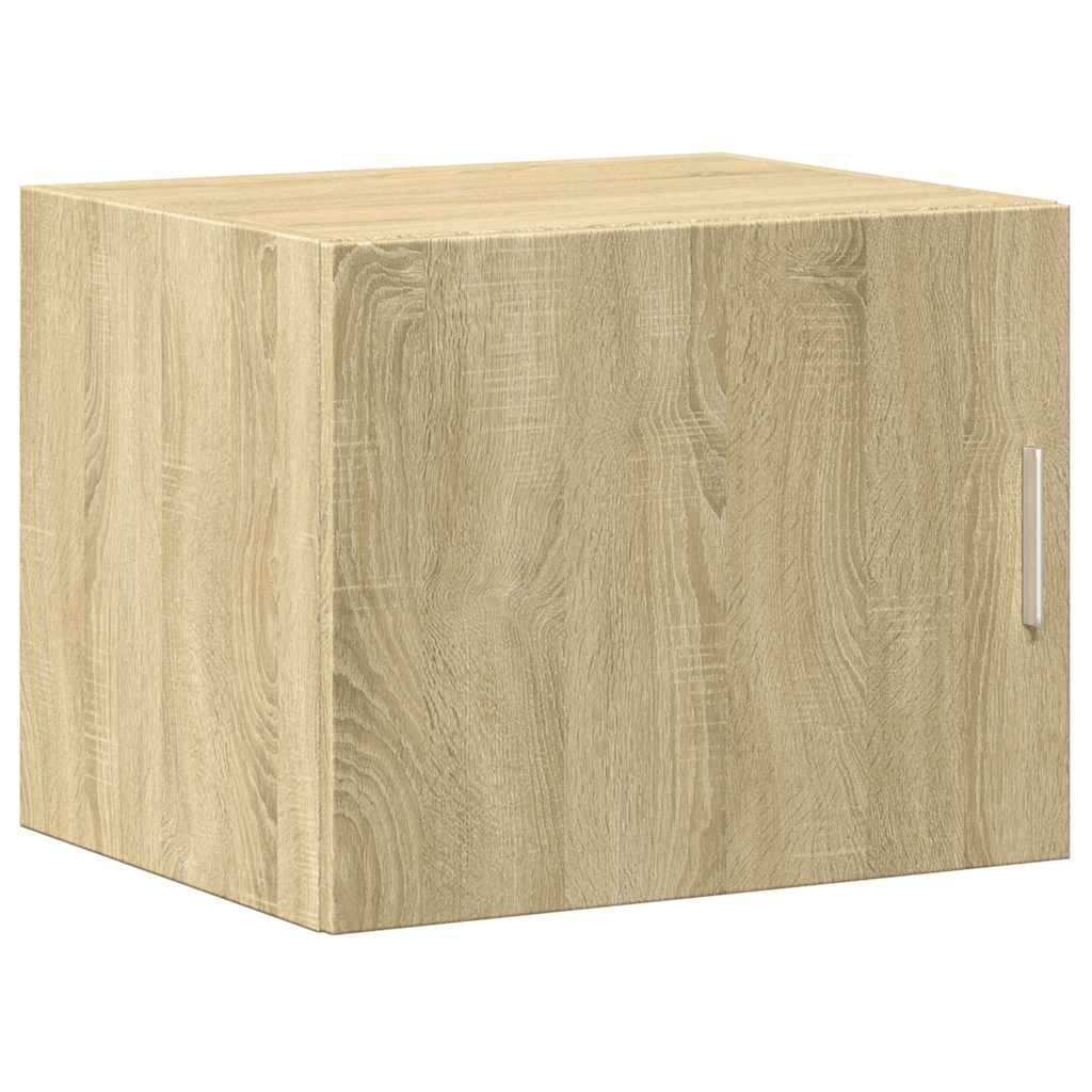 vidaXL Ντουλάπι Αποθήκευσης Στενό Δρυς 50x42,5x225 εκ. Επεξεργ. Ξύλο
