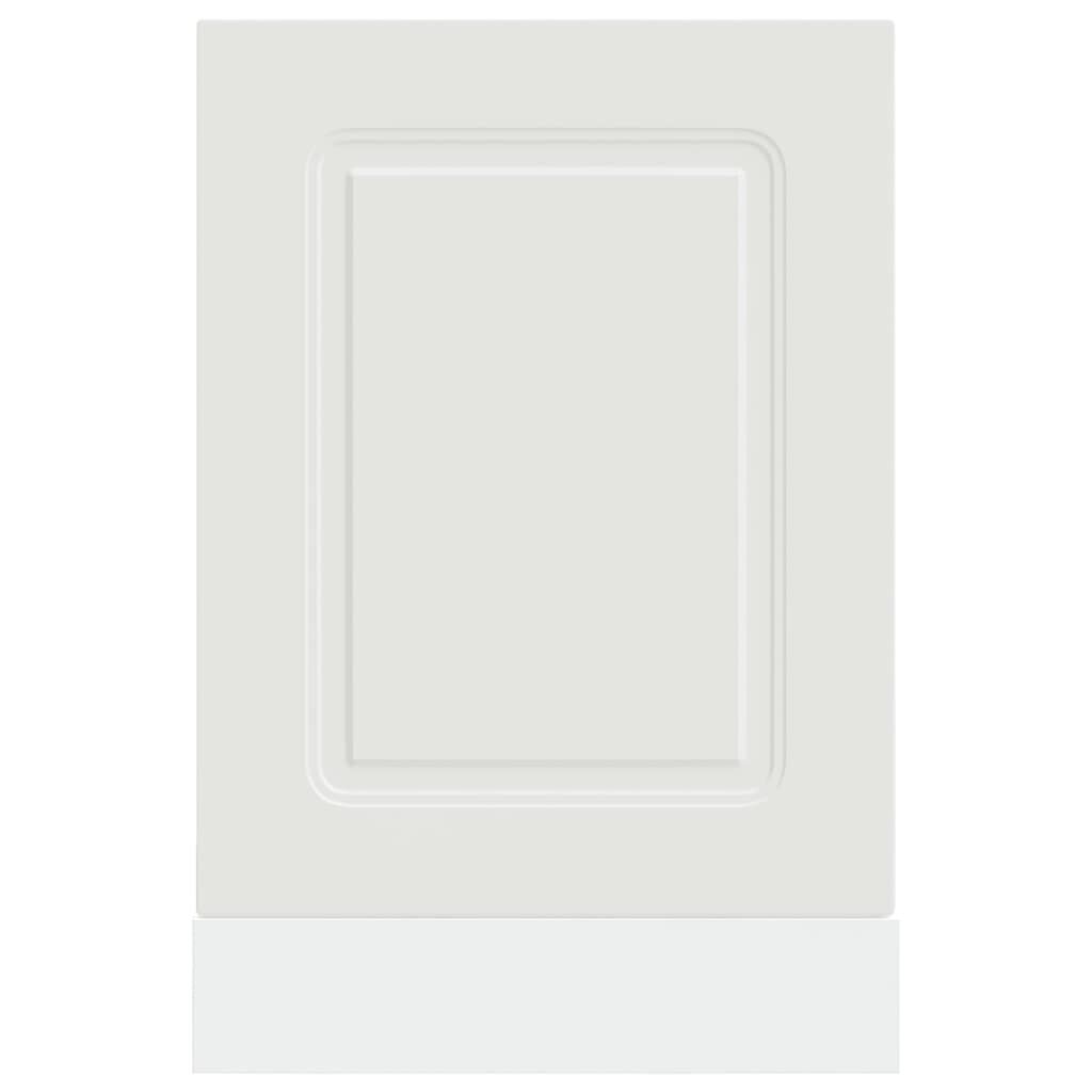 vidaXL Πίνακας πλυντηρίου πιάτων "Kalmar" Λευκό 45x1,5x67 cm