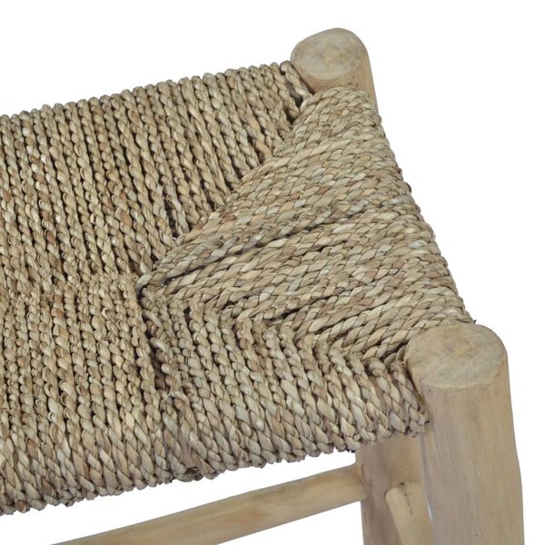 vidaXL Πάγκοι 2 τεμ. Καφέ από Seagrass