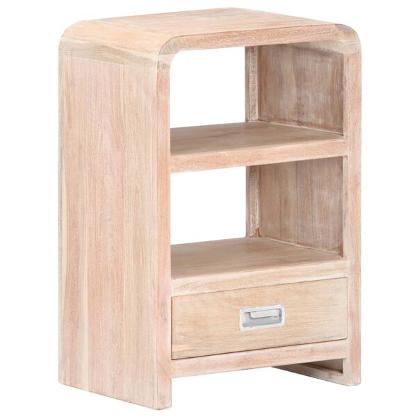 vidaXL Κομοδίνο 40 x 30 x 60 εκ. από Μασίφ Ξύλο Ακακίας