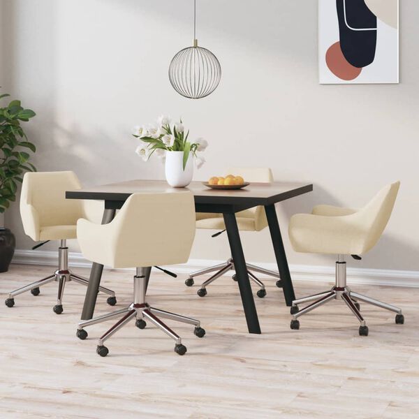 vidaXL &Kappa;&alpha;&rho;έ&kappa;&lambda;&epsilon;&sigmaf; &Tau;&rho;&alpha;&pi;&epsilon;&zeta;&alpha;&rho;ί&alpha;&sigmaf; &Pi;&epsilon;&rho;&iota;&sigma;&tau;&rho;&epsilon;&phi;ό&mu;&epsilon;&nu;&epsilon;&sigmaf; 4 &tau;&epsilon;&mu;. &Kappa;&rho;&epsilon;&mu; &Upsilon;&phi;&alpha;&sigma;&mu;ά&tau;&iota;&nu;&epsilon;&sigmaf;