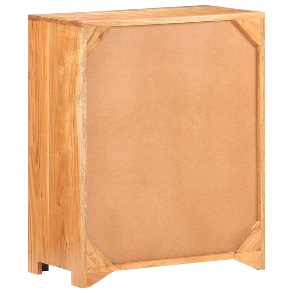vidaXL Ντουλάπι 59 x 33 x 75 εκ. από Μασίφ Ξύλο Ακακίας