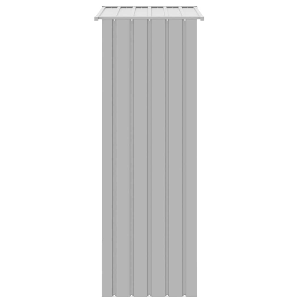 vidaXL Κλουβί Πουλιών Γκρι 215 x 78 x 200 εκ. από Γαλβανισμένο Χάλυβα