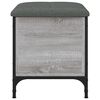 vidaXL Παγκάκι Αποθήκευσης Γκρι Sonoma 42x42x45 εκ. Επεξεργασμένο Ξύλο