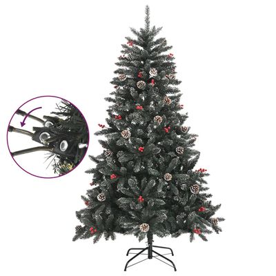 vidaXL Χριστουγεννιάτικο Δέντρο Τεχνητό με Βάση Πράσινο 120εκ. από PVC