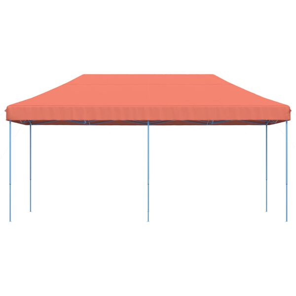 vidaXL Τέντα Εκδηλώσεων Πτυσσόμενη Pop-Up Τερακότα 580x292x315 εκ.