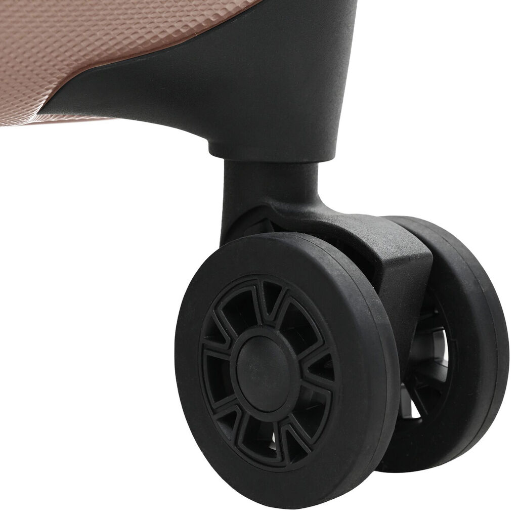 vidaXL Βαλίτσα Σκληρής Θήκης 20'' Ροζ Χρυσό 34x23x55.5 εκ. ABS