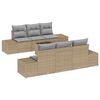 vidaXL &Sigma;&epsilon;&tau; &Kappa;&alpha;&nu;&alpha;&pi;έ &Kappa;ή&pi;&omicron;&upsilon; &mu;&epsilon; &mu;&alpha;&xi;&iota;&lambda;ά&rho;&iota; 7 pcs &Mu;&pi;&epsilon;&zeta; &sigma;&upsilon;&nu;&theta;&epsilon;&tau;&iota;&kappa;ό &rho;&alpha;&tau;ά&nu;