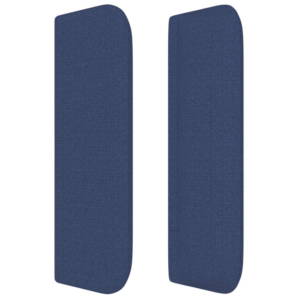 vidaXL Κεφαλάρι με Πτερύγια Μπλε 93x16x78/88 εκ. Υφασμάτινο