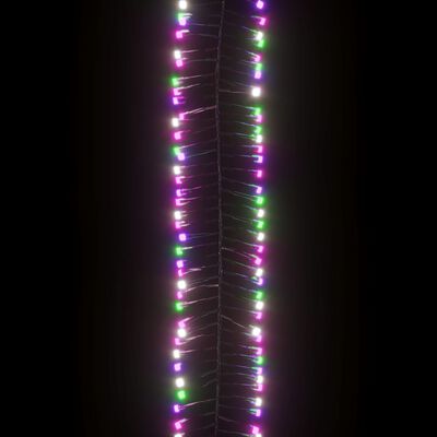 vidaXL Φωτάκια Cluster με 1000 LED Παστέλ Πολύχρωμα 11 μ. από PVC