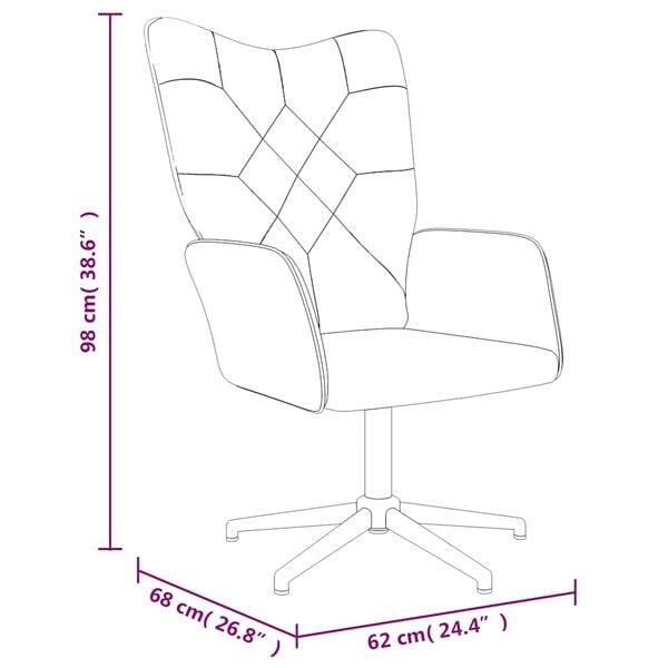 vidaXL Πολυθρόνα Relax Σχέδιο Patchwork Υφασμάτινη με Σκαμπό
