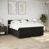 vidaXL &Kappa;&rho;&epsilon;&beta;ά&tau;&iota; Boxspring &mu;&epsilon; &Sigma;&tau;&rho;ώ&mu;&alpha; &Mu;&alpha;ύ&rho;&omicron; 180x200 &epsilon;&kappa;. &Upsilon;&phi;&alpha;&sigma;&mu;ά&tau;&iota;&nu;&omicron;
