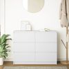 vidaXL Sideboard &Lambda;&epsilon;&upsilon;&kappa;ό 100x35x76 cm &Kappa;&alpha;&tau;&alpha;&sigma;&kappa;&epsilon;&upsilon;&alpha;&sigma;&mu;έ&nu;&omicron; &xi;ύ&lambda;&omicron;