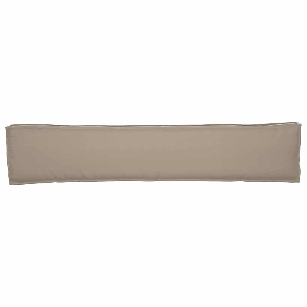 vidaXL Σετ Μαξιλαριών Πάγου 2 pcs Taupe 200 x 40 x 8 εκ. Ύφασμα Oxford