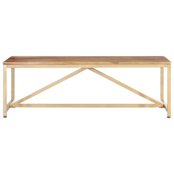 vidaXL Τραπεζάκι Σαλονιού 120 x 60 x 40 εκ. από Μασίφ Ξύλο