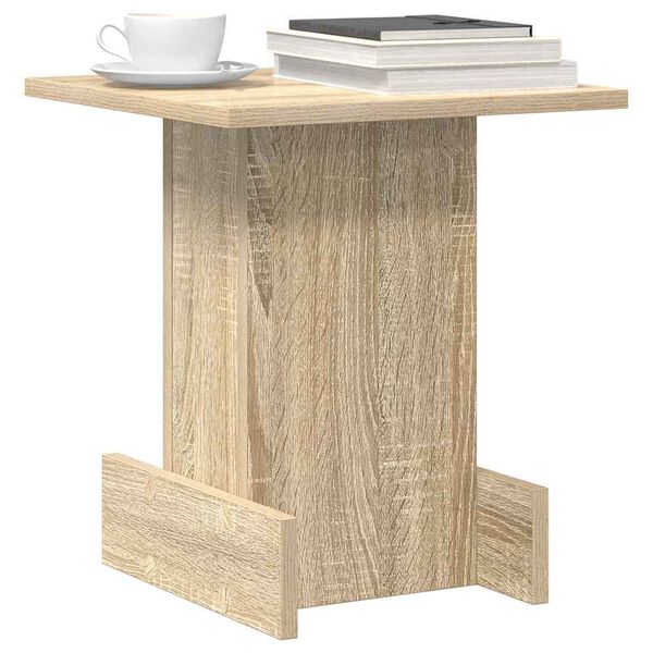 vidaXL End Table &Delta;&rho;ύ&sigmaf; Sonoma 35,5 x 35 x 40 &epsilon;&kappa; &Epsilon;&pi;&epsilon;&xi;&epsilon;&rho;&gamma;&alpha;&sigma;&mu;έ&nu;&omicron; &xi;ύ&lambda;&omicron;
