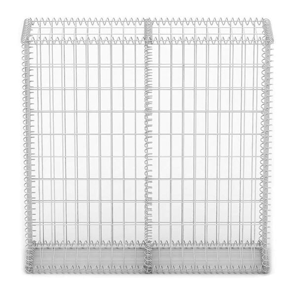 vidaXL Συρματοκιβώτιο 100 x 100 x 30 εκ. Γαλβανισμένο Σύρμα με Καπάκια