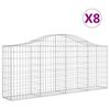 vidaXL &Sigma;&upsilon;&rho;&mu;&alpha;&tau;&omicron;&kappa;&iota;&beta;ώ&tau;&iota;&alpha; &Tau;&omicron;&xi;&omega;&tau;ά 8 &tau;&epsilon;&mu;. 200x30x80/100 &epsilon;&kappa;. &Gamma;&alpha;&lambda;&beta;&alpha;&nu;. &Alpha;&tau;&sigma;ά&lambda;&iota;