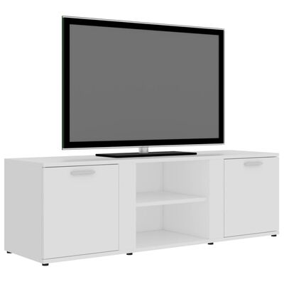 vidaXL Έπιπλο Τηλεόρασης Λευκό 120 x 34 x 37 εκ. από Μοριοσανίδα