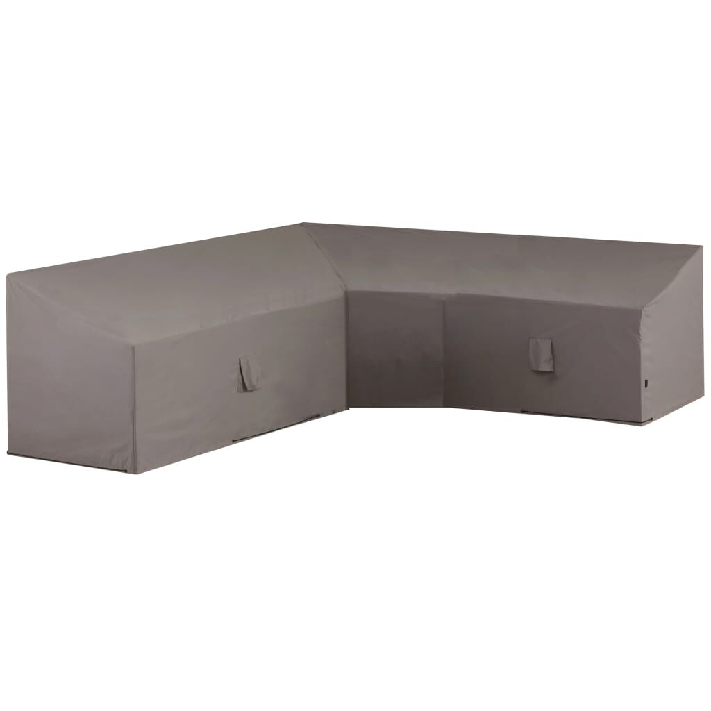 Madison Κάλυμμα Επίπλων Κήπου Γωνιακό Γκρι 270x270x65/90 εκ.