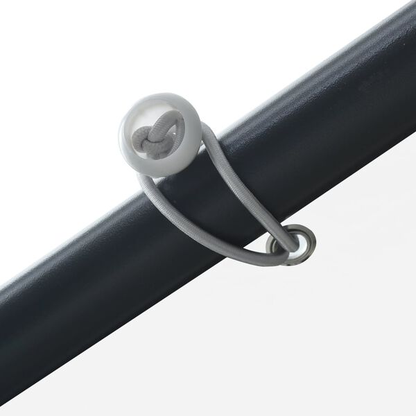 vidaXL Κιόσκι Λευκό 3 x 3 x 2,6 μ. 180 γρ./μ²