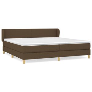 vidaXL &Kappa;&rho;&epsilon;&beta;ά&tau;&iota; Boxspring &mu;&epsilon; &Sigma;&tau;&rho;ώ&mu;&alpha; &Sigma;&kappa;&omicron;ύ&rho;&omicron; &Kappa;&alpha;&phi;έ 200x200 &epsilon;&kappa;. &Upsilon;&phi;&alpha;&sigma;&mu;ά&tau;&iota;&nu;&omicron;
