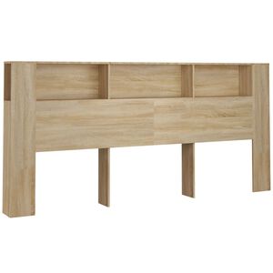 vidaXL &Kappa;&epsilon;&phi;&alpha;&lambda;ά&rho;&iota; &Mu;&epsilon; &Alpha;&pi;&omicron;&theta;&eta;&kappa;&epsilon;&upsilon;&tau;&iota;&kappa;ό &Chi;ώ&rho;&omicron; Sonoma &Delta;&rho;&upsilon;&sigmaf; 220x18,5x104,5 &epsilon;&kappa;.