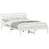 vidaXL &Sigma;&kappa;&epsilon;&lambda;&epsilon;&tau;ό&sigmaf; &Kappa;&rho;&epsilon;&beta;&alpha;&tau;&iota;&omicron;ύ &Lambda;&epsilon;&upsilon;&kappa;ό 135 x 190 cm &Sigma;&tau;&epsilon;&rho;&epsilon;ά &xi;&upsilon;&lambda;&epsilon;ί&alpha; &pi;&epsilon;ύ&kappa;&omicron;&upsilon;