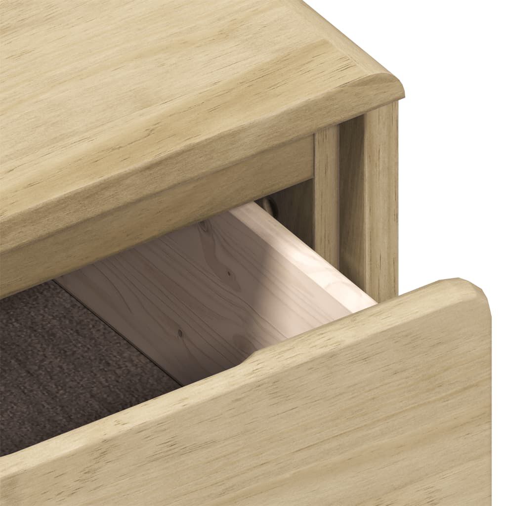 vidaXL Μπουφές SAUDA Δρυς 114x43x75,5 εκ. από Μασίφ Ξύλο Πεύκου