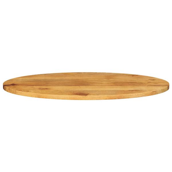 vidaXL Επιφάνεια Τραπεζιού Οβάλ 140x50x2,5 εκ. Μασίφ Ξύλο Μάνγκο