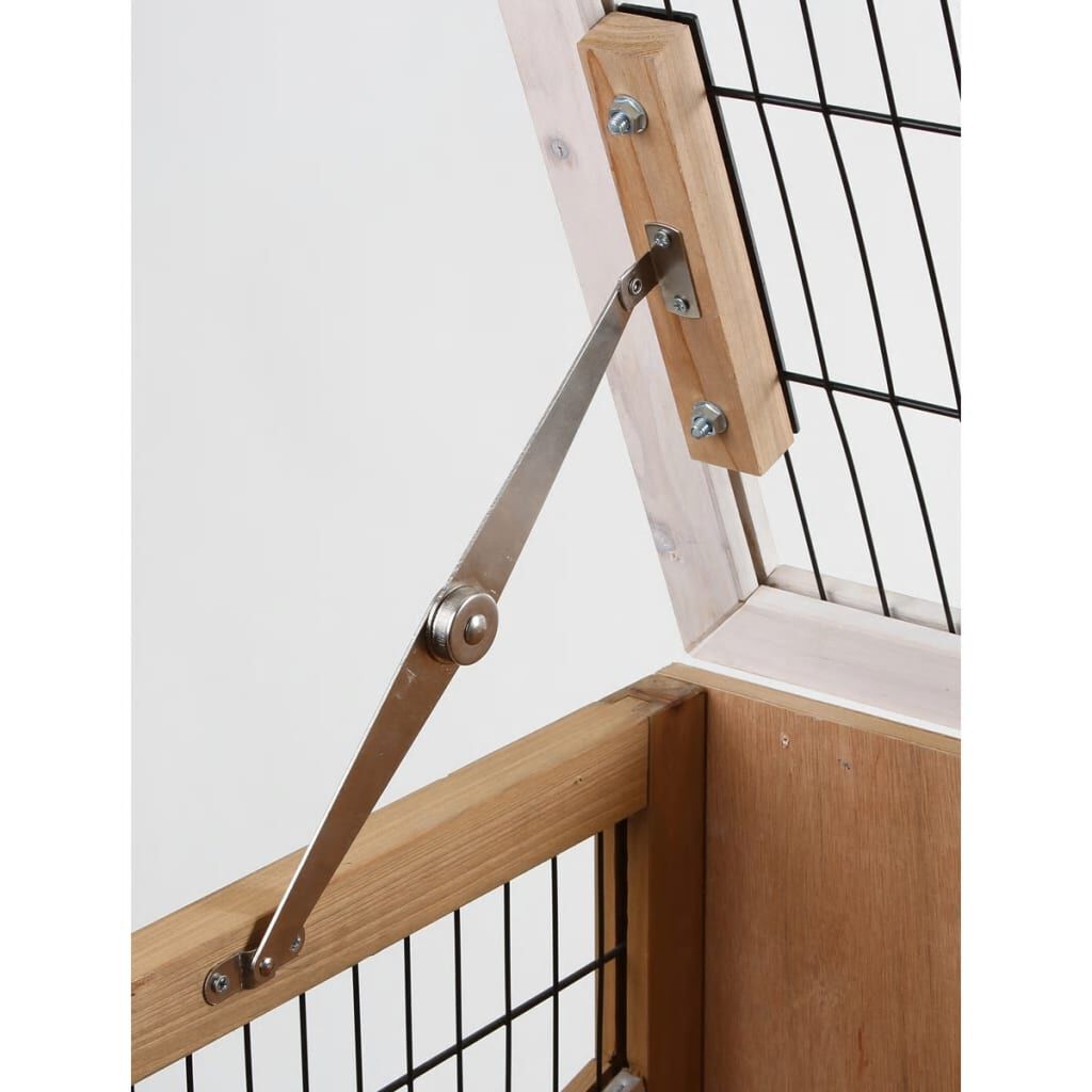 Kerbl Κλουβί Μικρών Ζώων Indoor Deluxe 115x60x92,5 εκ. Ξύλινο 82725