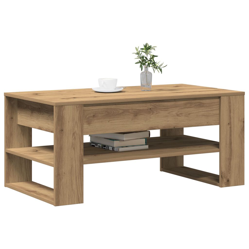vidaXL Τραπεζάκι σαλονιού Artisan Oak 102x55x45 εκ από κατασκευασμένο ξύλο
