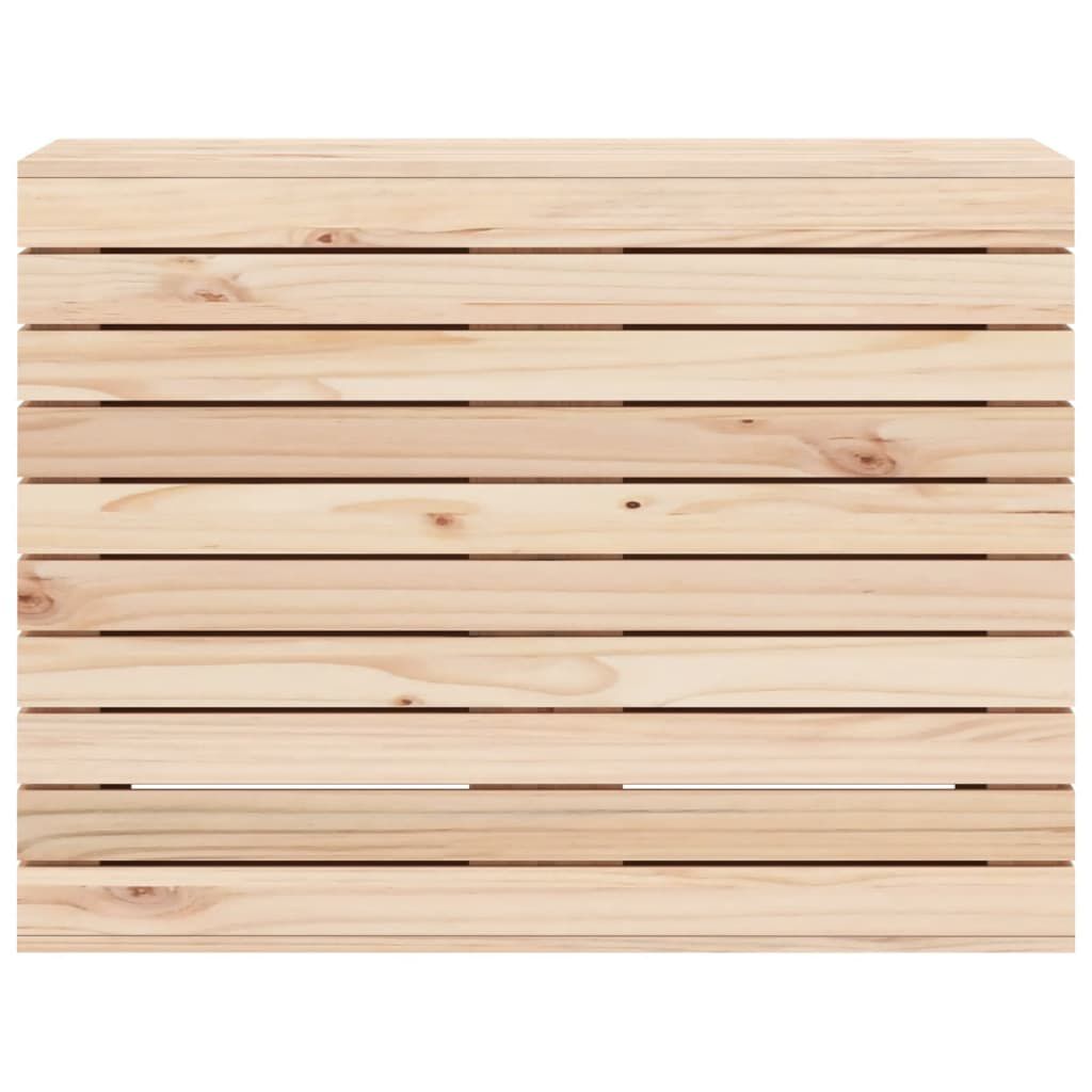 vidaXL Καλάθι Ρούχων 88,5x44x66 εκ. από Μασίφ Ξύλο Πεύκου