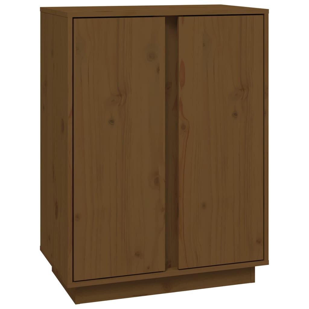 vidaXL Ντουλάπι Καφέ Μέλι 60x35x80 εκ. από Μασίφ Ξύλο Πεύκου
