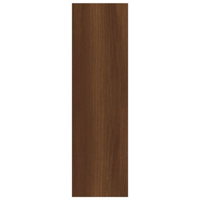 vidaXL Ραφιέρα Τοίχου Καφέ Δρυς 75x16x55 εκ. από Επεξεργασμένο Ξύλο