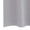 vidaXL Κουρτίνες 2 pcs Μεταλλικό Γκρι 140x140cm Πολυεστέρας