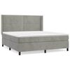 vidaXL &Kappa;&rho;&epsilon;&beta;ά&tau;&iota; Boxspring &mu;&epsilon; &Sigma;&tau;&rho;ώ&mu;&alpha; &Alpha;&nu;&omicron;&iota;&chi;&tau;ό &Gamma;&kappa;&rho;&iota; 160x200 &epsilon;&kappa;. &Beta;&epsilon;&lambda;&omicron;ύ&delta;&iota;&nu;&omicron;