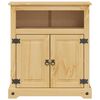 vidaXL Ντουλάπι Μπάνιου Corona 70x33x80 εκ. από Μασίφ Ξύλο Πεύκου