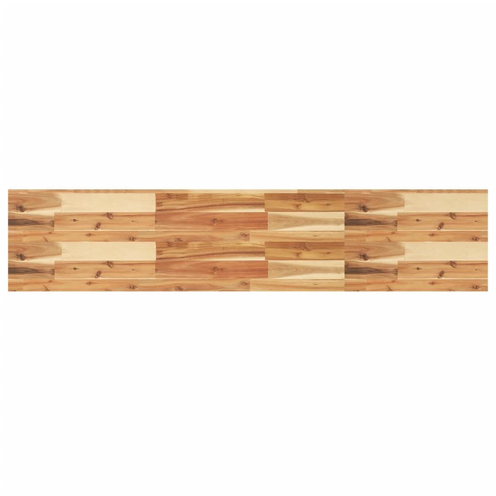 vidaXL Επιφάνεια Γραφείου Ορθογώνια 140x30x4 εκ. Μασίφ Ξύλο Ακακίας