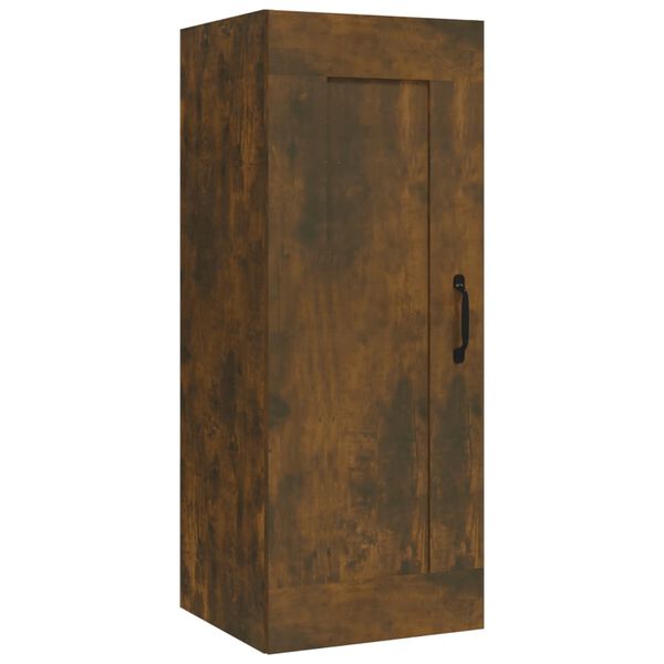 vidaXL Ντουλάπι Κρεμαστό Καπνιστή δρυς35x34x90εκ. Επεξεργασμένο Ξύλο