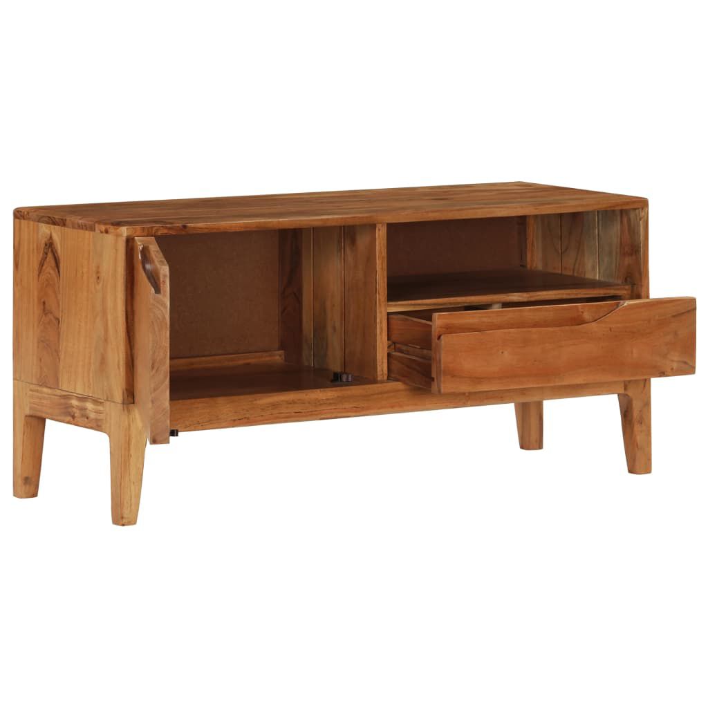 vidaXL Έπιπλο Τηλεόρασης 88 x 30 x 40 εκ. από Μασίφ Ξύλο Ακακίας