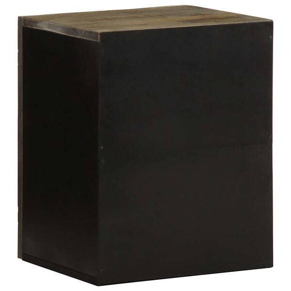 vidaXL Ντουλάπι Μπάνιου Επιτοίχιο 38x33x48 εκ. από Μασίφ Ξύλο Μάνγκο