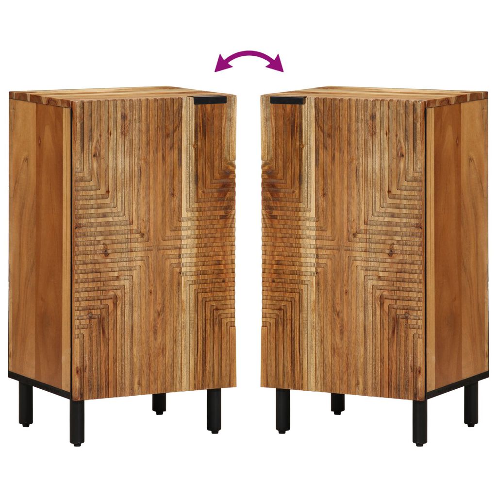 vidaXL Ντουλάπι 40x33x75 εκ. Μασίφ Ξύλο Ακακίας