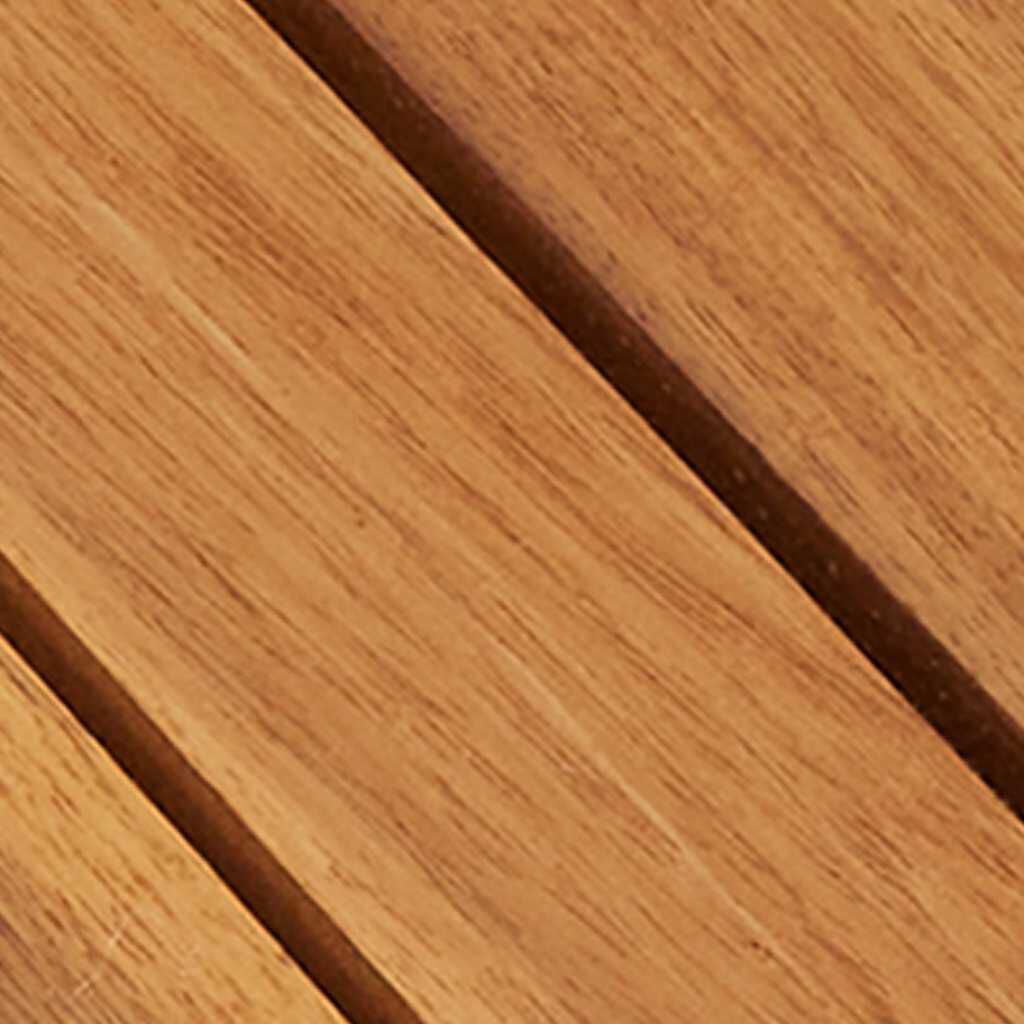 vidaXL Πλακάκια Deck 10 τεμ. Γκρι Πατίνα 30x30 εκ. Μασίφ Ξύλο Ακακίας