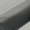 vidaXL Κάδος Απορριμάτων Κήπου Γκρι 85 x 34 x 40 εκ.
