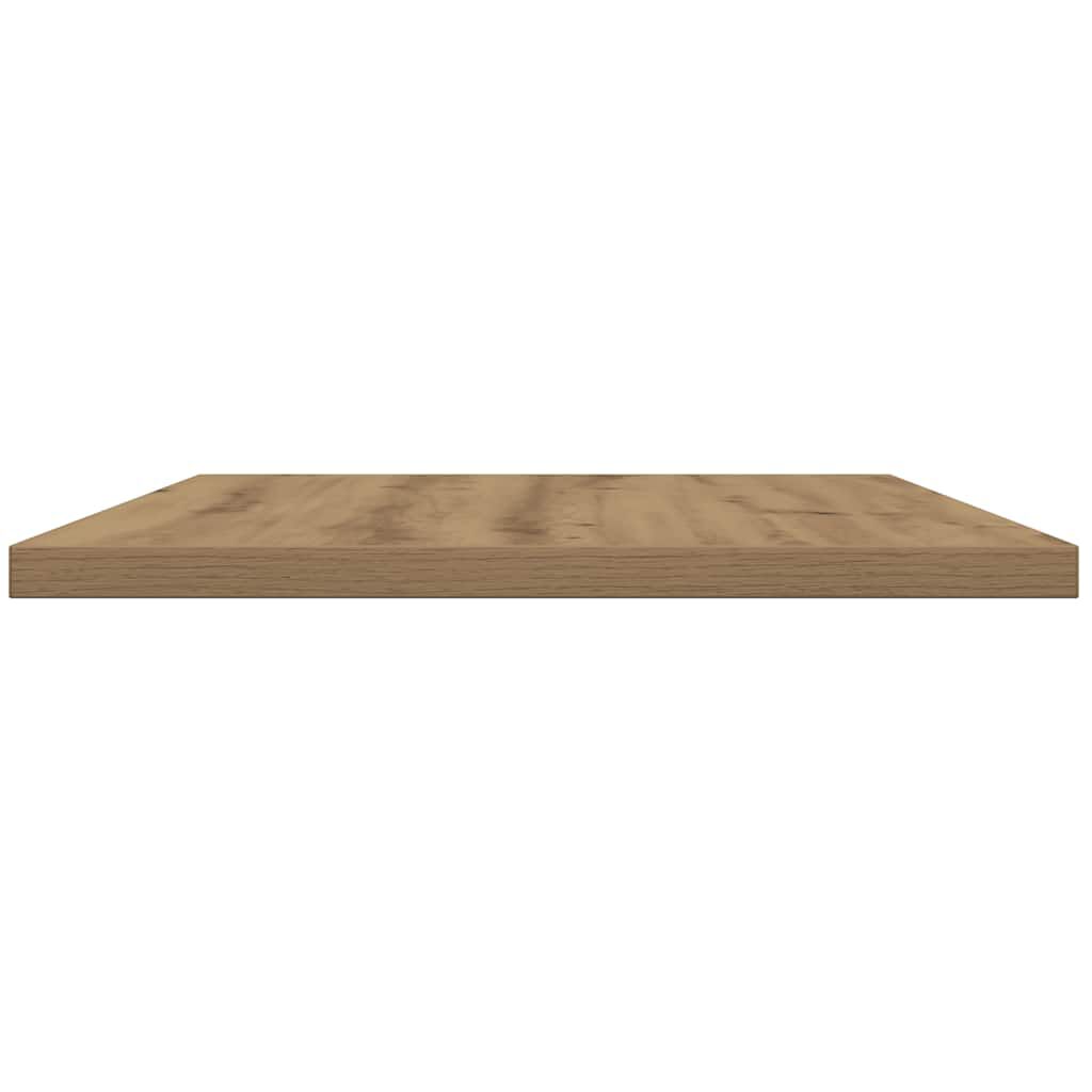 vidaXL Ράφια Βιβλιοθήκης 4 τεμ. Artisan Δρυς 40x30x1,5 εκ. Επεξ. Ξύλο