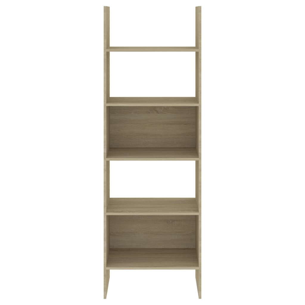 vidaXL Βιβλιοθήκη Χρώμα Sonoma Δρυς 60 x 35 x 180 εκ. από Επεξ. Ξύλο