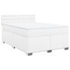 vidaXL &Kappa;&rho;&epsilon;&beta;ά&tau;&iota; Boxspring &mu;&epsilon; &Sigma;&tau;&rho;ώ&mu;&alpha; &Lambda;&epsilon;&upsilon;&kappa;ό 140x200&epsilon;&kappa;.&alpha;&pi;ό &Sigma;&upsilon;&nu;&theta;&epsilon;&tau;&iota;&kappa;ό &Delta;έ&rho;&mu;&alpha;